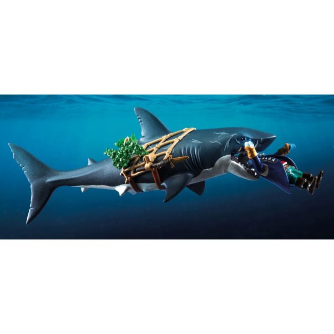 Playmobil - Rechin urias cu pirat Playmobil ARTPM71793