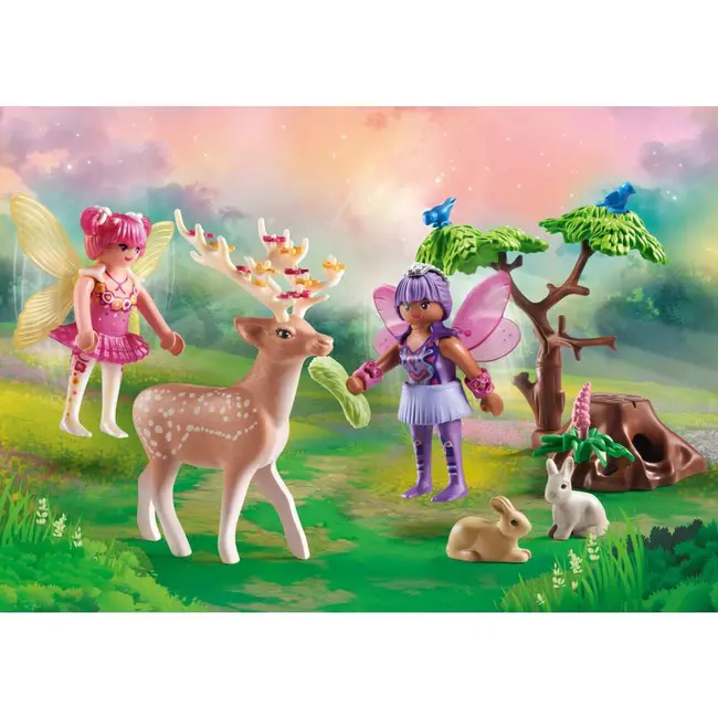 Playmobil - Set starter Zane si animalele padurii ARTPM71800