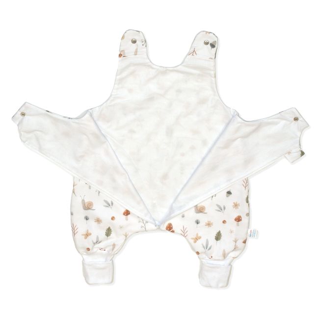 Sac De Dormit Cu Picioare, Bumbac De Vara, 1 Tog, Comori Din Natura, S, 6-24 Luni Pjb85210