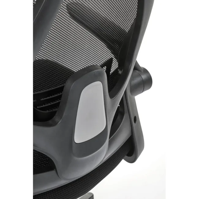 Scaun birou egonomic hm negro, mesh, mecanism balans, suport lombar, tetiera ajustabila,100 kg, negru drm10406