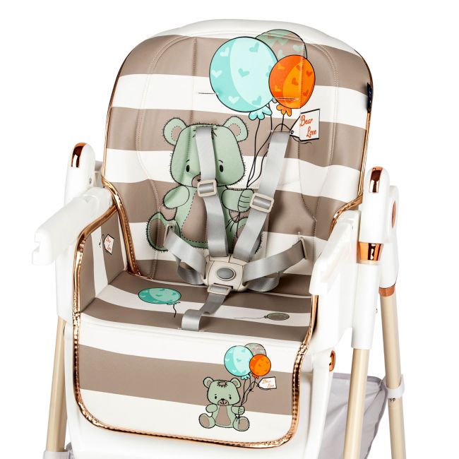 Scaun de masa Juju Eat&Fun, Brown Bear JUJJU1053-Brown-Bear
