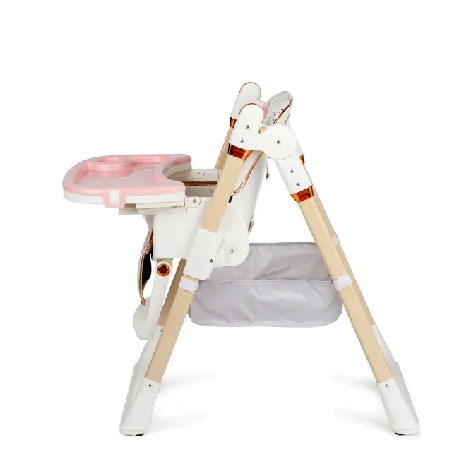 Scaun de masa Juju Eat&Fun, Pink Stars JUJJU1053-Pink-Stars