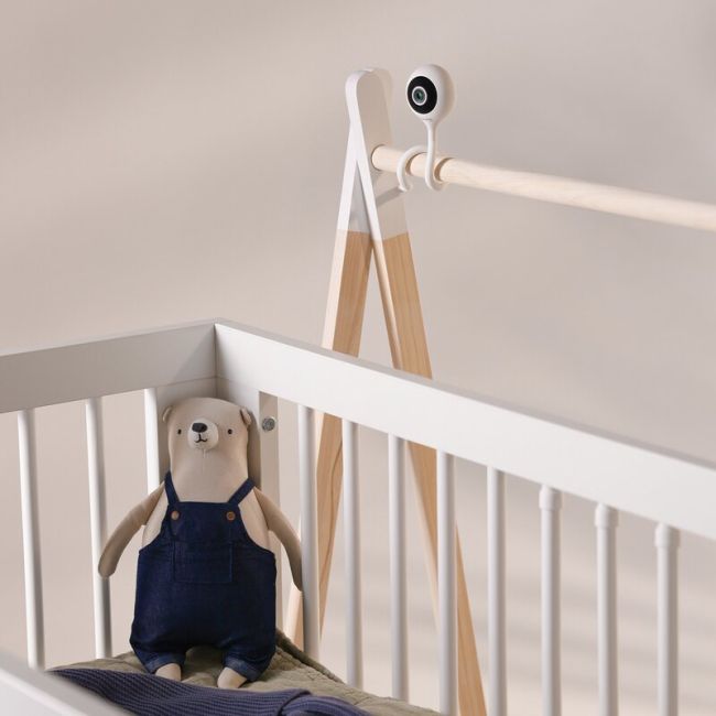 Video monitor, Lionelo, Babyline Smart, Cu aplicatie Smart Life, Cablu USB, Conexiune Wifi, Comunicare bidirectionala, Senzor de temperatura, Negru BYNLOC-BABYLINE_SMART_BLACK