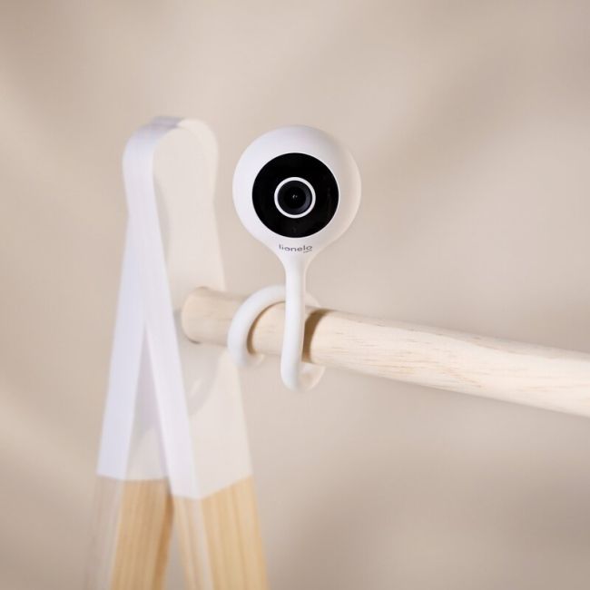 Video monitor, Lionelo, Babyline Smart, Cu aplicatie Smart Life, Cablu USB, Conexiune Wifi, Comunicare bidirectionala, Senzor de temperatura, Negru BYNLOC-BABYLINE_SMART_BLACK