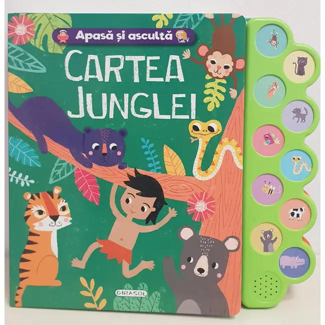 Apasa si asculta povestea - cartea junglei
