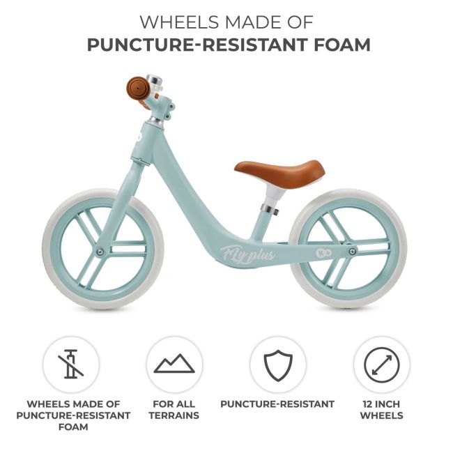 BICICLETA DE ECHILIBRU KINDERKRAFT FLY PLUS, BABY BLUE VIVKRFLPL00BLU0000