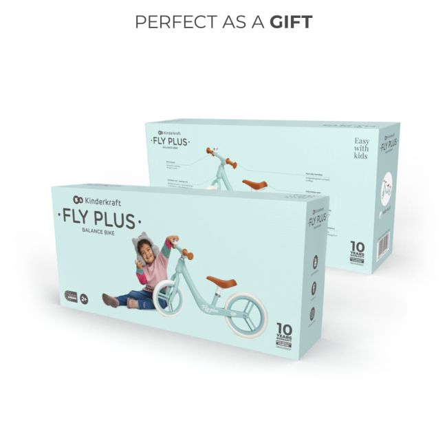 BICICLETA DE ECHILIBRU KINDERKRAFT FLY PLUS, BABY BLUE VIVKRFLPL00BLU0000