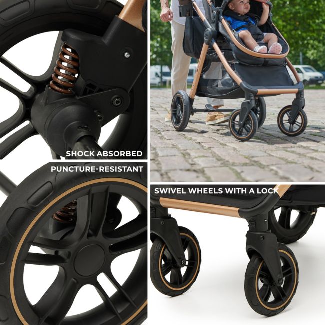 CARUCIOR KINDERKRAFT ESME, 3 IN 1, MOONLIGHT GREY VIVKSESME00GRY3000