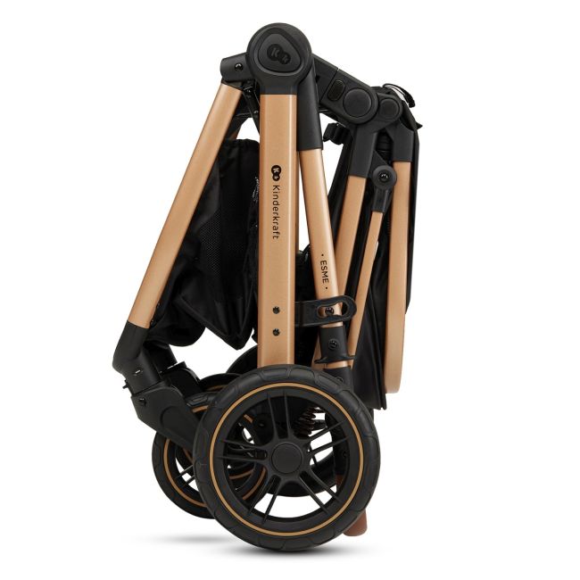 CARUCIOR KINDERKRAFT ESME, 3 IN 1, PURE BLACK VIVKSESME00BLK3000