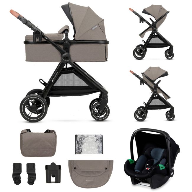 CARUCIOR KINDERKRAFT ESME, 3 IN 1, SAND BEIGE VIVKSESME00BEG3000