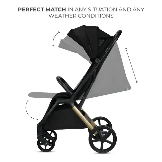 CARUCIOR SPORT KINDERKRAFT LOOM, 0-22 KG, INK BLACK VIVKSLOOM00BLK0000