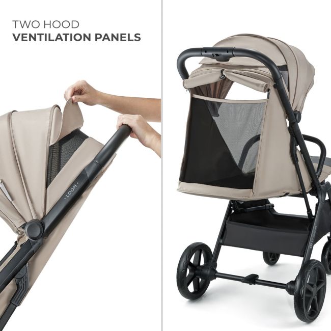CARUCIOR SPORT KINDERKRAFT LOOM, 0-22 KG, LINEN BEIGE VIVKSLOOM00BEG0000