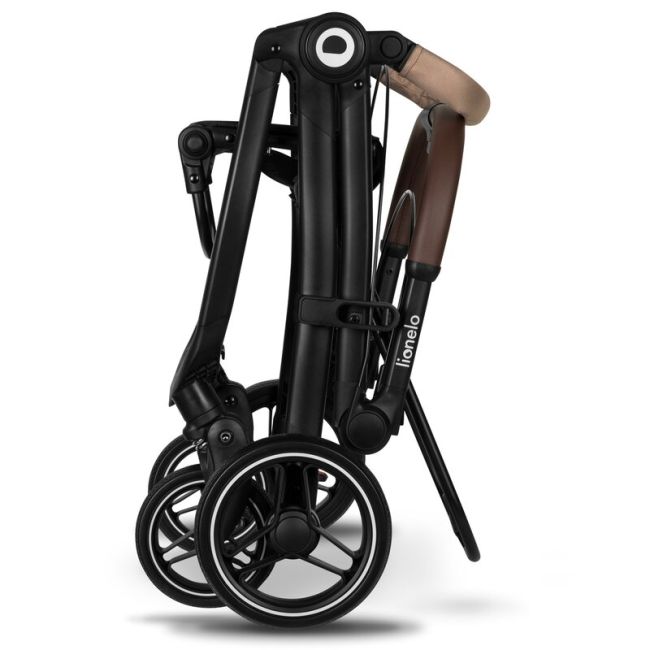 Carucior sport, Lionelo, Ingrid, Capotina impermeabila cu filtru UPF50+, Pana la 22 Kg, Spatar reglabil in 3 pozitii, Include suport pahar si plasa de tantari, Sistem pentru pliere automata, 6 luni+, Bej BYNLO-INGRID_BEIGE_SAND