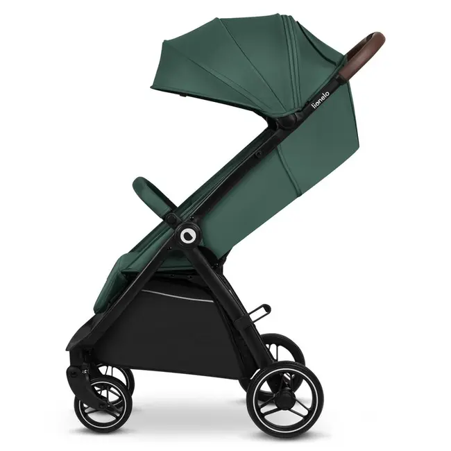 Carucior sport, Lionelo, Ingrid, Capotina impermeabila cu filtru UPF50+, Pana la 22 Kg, Spatar reglabil in 3 pozitii, Include suport pahar si plasa de tantari, Sistem pentru pliere automata, 6 luni+, Verde BYNLO-INGRID_GREEN_EMERALD