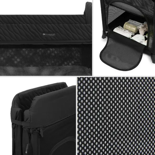 PATUT DE CALATORIE KINDERKRAFT MOON DREAM, BLACK VIVKLMODR00BLK3000