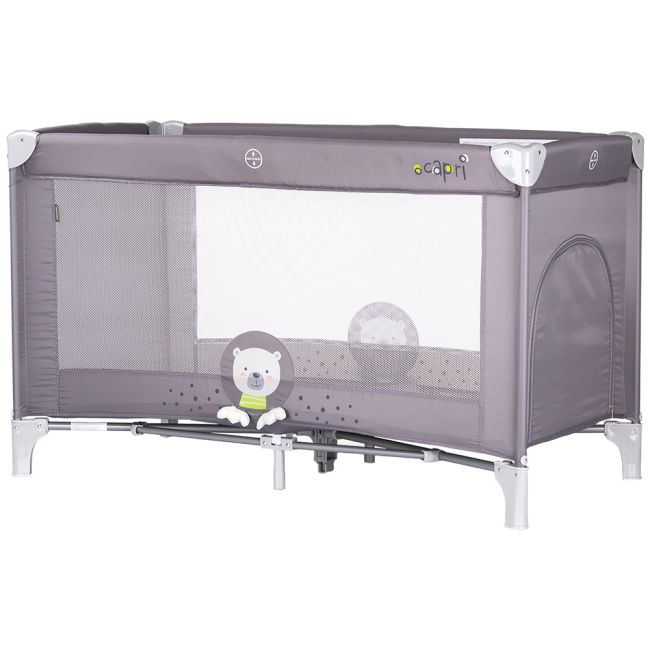 Patut pliabil chipolino capri bear grey hubkosik2501be