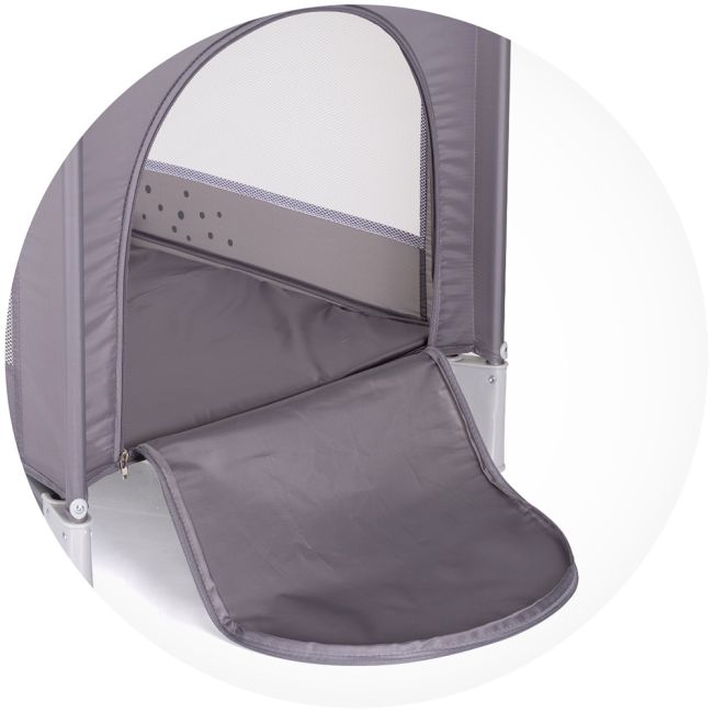 Patut pliabil chipolino capri bear grey hubkosik2501be