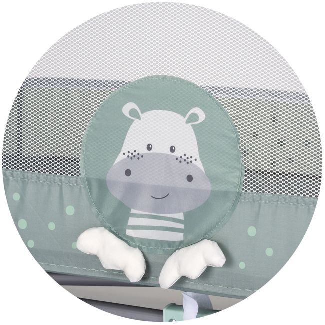 Patut pliabil chipolino capri hippo green hubkosik2503hi