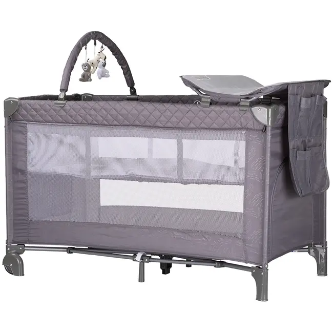 Patut pliabil cu saltea de infasat chipolino luna cloud hubkosilu252cl