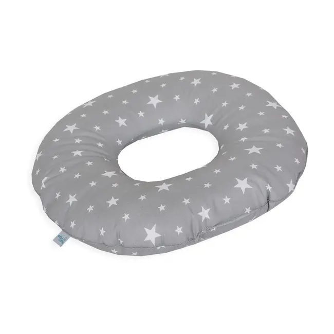 Perna postpartum, Ceba Baby, Amelioreaza durerile dupa nastere, Umpluta cu bile EPS, Bumbac, 45x45x10 cm, Milky Way BYNW-744-000-635