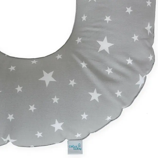 Perna postpartum, Ceba Baby, Amelioreaza durerile dupa nastere, Umpluta cu bile EPS, Bumbac, 45x45x10 cm, Milky Way BYNW-744-000-635