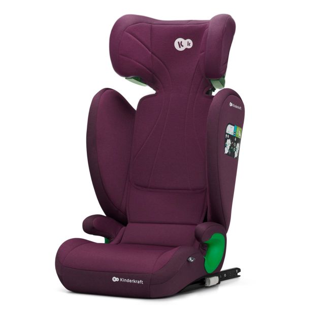 SCAUN AUTO KINDERKRAFT JUNIOR FIX2, I-SIZE 100-150 CM, CHERRY RED VIVKCJUFI20RED0000