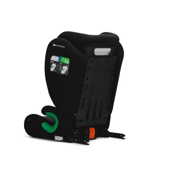 SCAUN AUTO KINDERKRAFT JUNIOR FIX2, I-SIZE 100-150 cm, GRAPHITE BLACK VIVKCJUFI20BLK0000