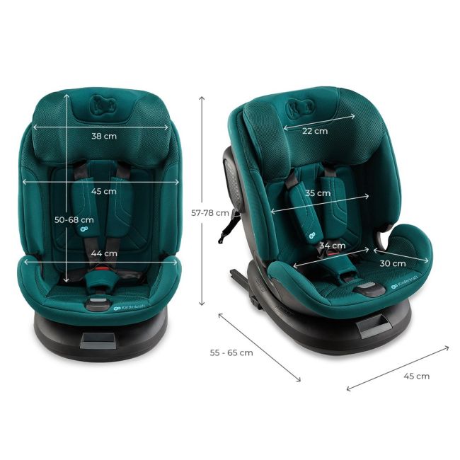 SCAUN AUTO KINDERKRAFT XPEDITION 3 I-SIZE 40-150 CM, GREEN VIVKCXPED03GRE0000