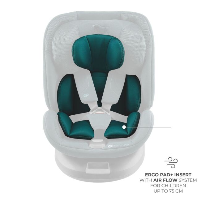 SCAUN AUTO KINDERKRAFT XPEDITION 3 I-SIZE 40-150 CM, GREEN VIVKCXPED03GRE0000