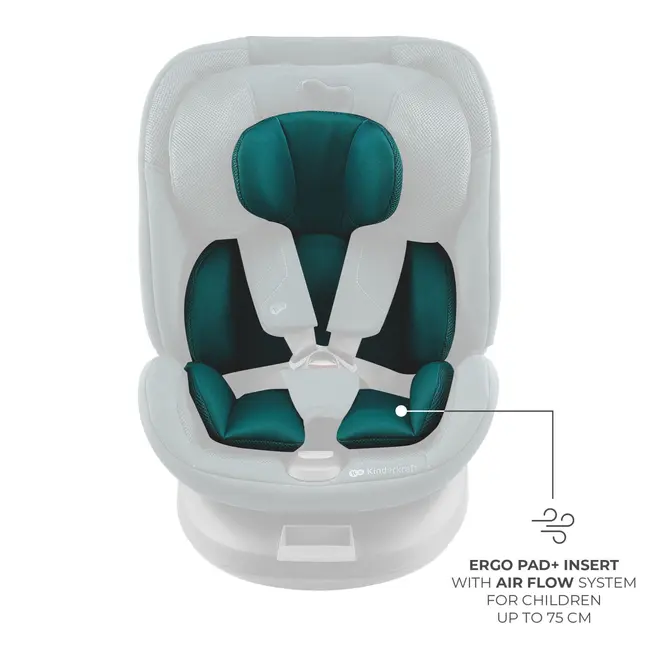 SCAUN AUTO KINDERKRAFT XPEDITION 3 I-SIZE 40-150 CM, GREEN VIVKCXPED03GRE0000