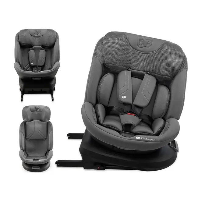 SCAUN AUTO KINDERKRAFT XPEDITION 3 I-SIZE 40-150 CM, GREY VIVKCXPED03GRY0000