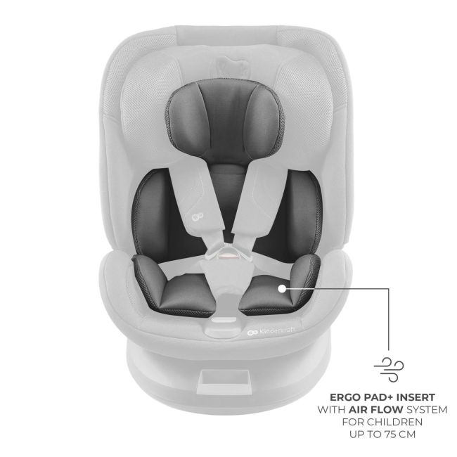 SCAUN AUTO KINDERKRAFT XPEDITION 3 I-SIZE 40-150 CM, GREY VIVKCXPED03GRY0000