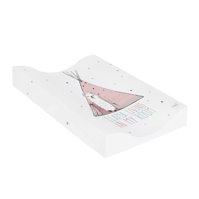 Saltea de infasat, Ceba Baby, Cosy, Moale, 50 x 70 cm, 0-12 luni, Lolly Polly Lama BYNW-104-120-607