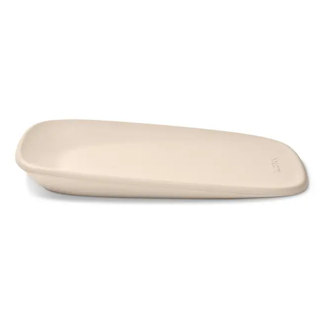 Saltea de infasat, Nattou, Softy, Moale, Utilizabil si fara husa, Design ergonomic, Spuma PU, 70x50x10 cm, Fara BPA, 0 luni+, Beige BYN145060