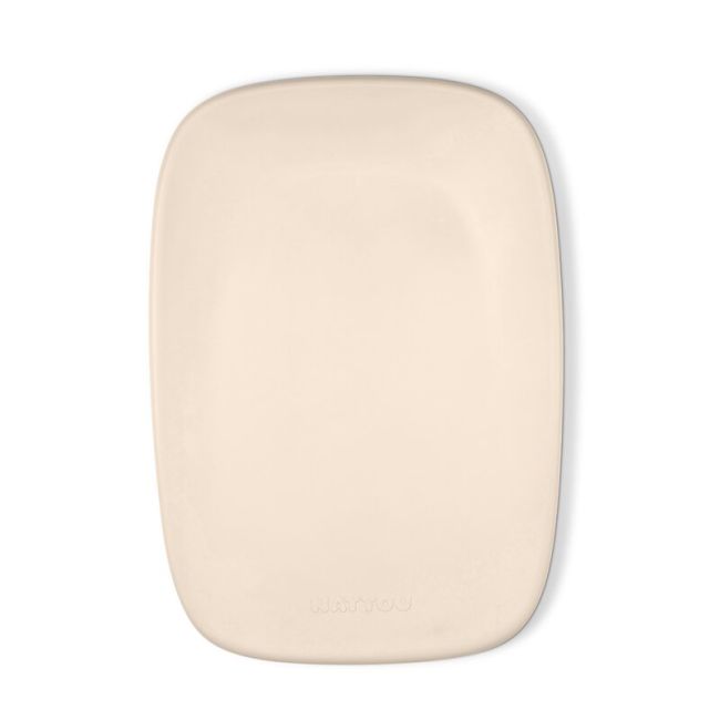Saltea de infasat, Nattou, Softy, Moale, Utilizabil si fara husa, Design ergonomic, Spuma PU, 70x50x10 cm, Fara BPA, 0 luni+, Beige BYN145060
