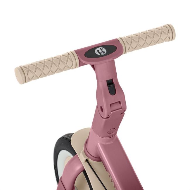 Tricicleta, Petite&Mars, Turbo, 5 in 1, Multifunctionala, Vehicul de impins, Bicicleta cu/fara pedale, Cu maner de ghidaj, Detasabil, Roti din cauciuc, Pana la 25 kg, 1.5-5 ani, Dusty Rose BYN613821