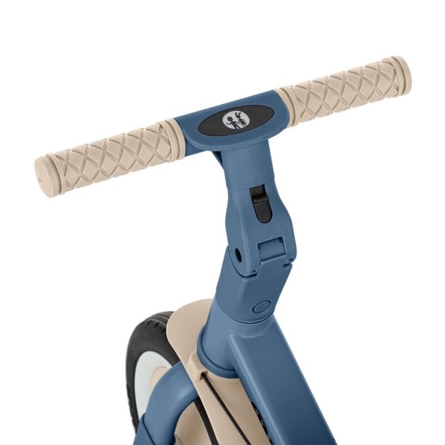 Tricicleta, Petite&Mars, Turbo, 5 in 1, Multifunctionala, Vehicul de impins, Bicicleta cu/fara pedale, Cu maner de ghidaj, Detasabil, Roti din cauciuc, Pana la 25 kg, 1.5-5 ani, Ocean Blue BYN613830