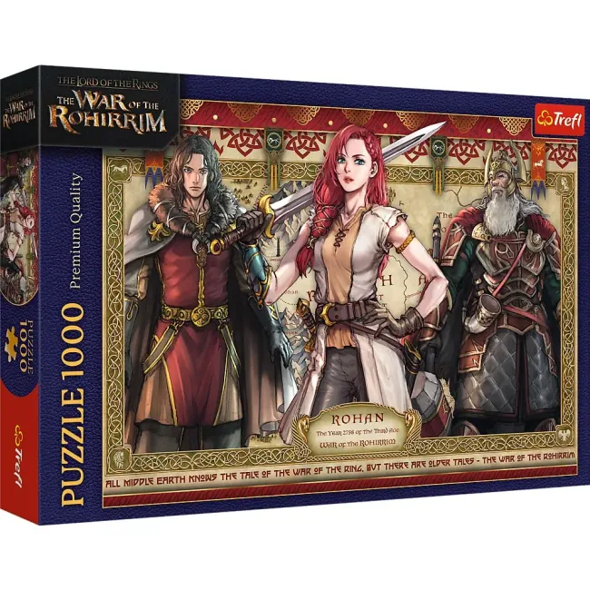 PUZZLE TREFL 1000 STAPANUL INELELOR RAZBOIUL ROHIRRIMILOR VIV10937