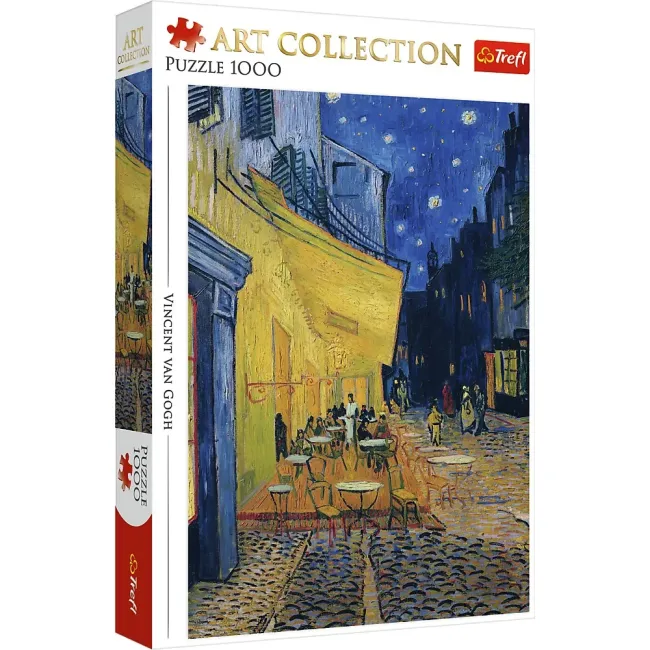 PUZZLE TREFL 1000 ART COLLECTION VINCENT VAN GOGH TERASA CAFENEA NOAPTEA VIV10942