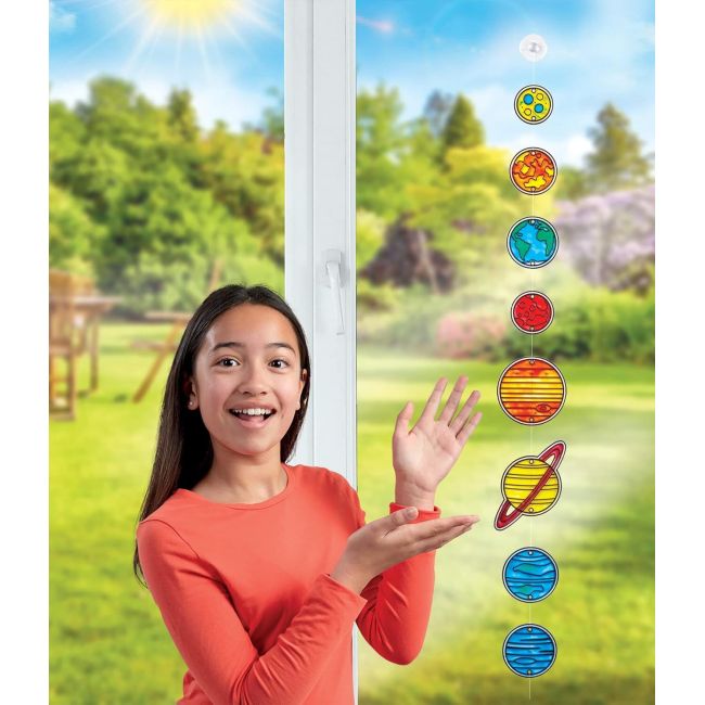 Arta pe geam - sistemul meu solar
