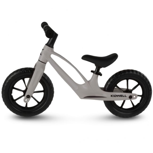 Bicicleta fara pedale, cadru magneziu, roti eva, kidwell vito - gri edeedirobivit03a0