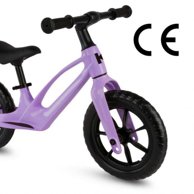 Bicicleta fara pedale, cadru magneziu, roti eva, kidwell vito - violet edeedirobivit01a0