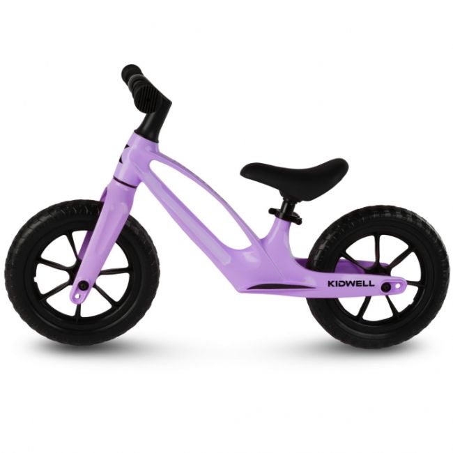 Bicicleta fara pedale, cadru magneziu, roti eva, kidwell vito - violet edeedirobivit01a0