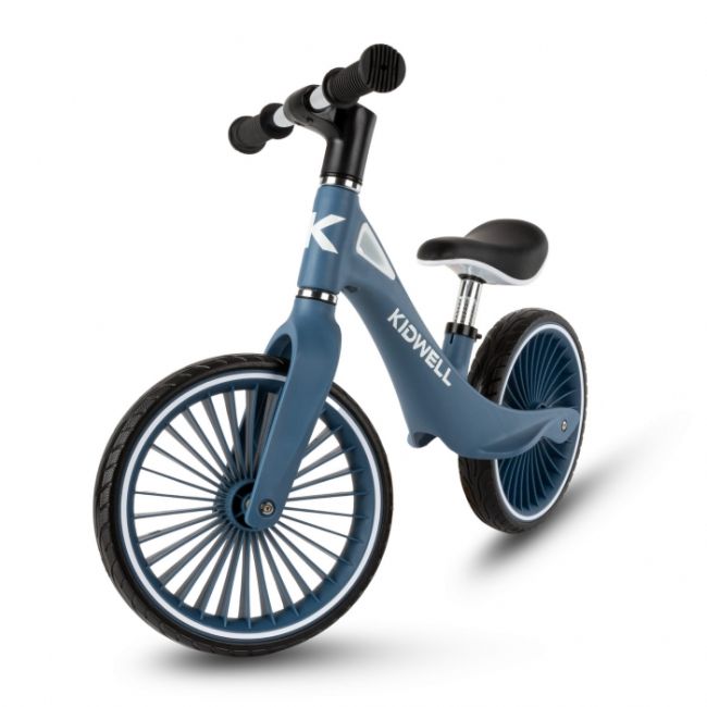 Bicicleta fara pedale, cadru nailon, roti pu, kidwell nix - bleumarin edeedirobinix03a0