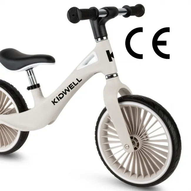 Bicicleta fara pedale, cadru nailon, roti pu, kidwell nix - gri edeedirobinix04a0