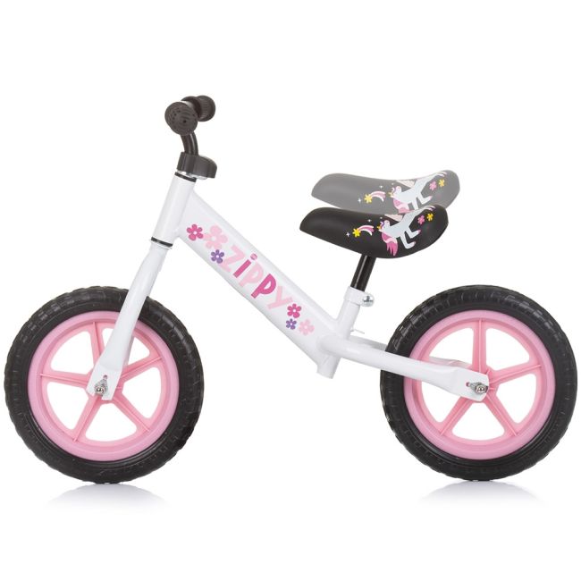 Bicicleta fara pedale chipolino zippy pink hubdikzi0244pi