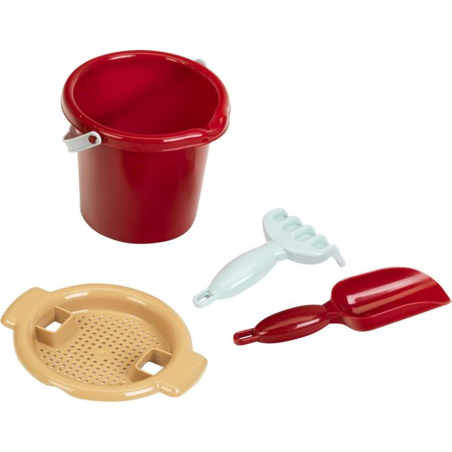 Carucior cu maner si set galetica - plastic reciclat tk7687