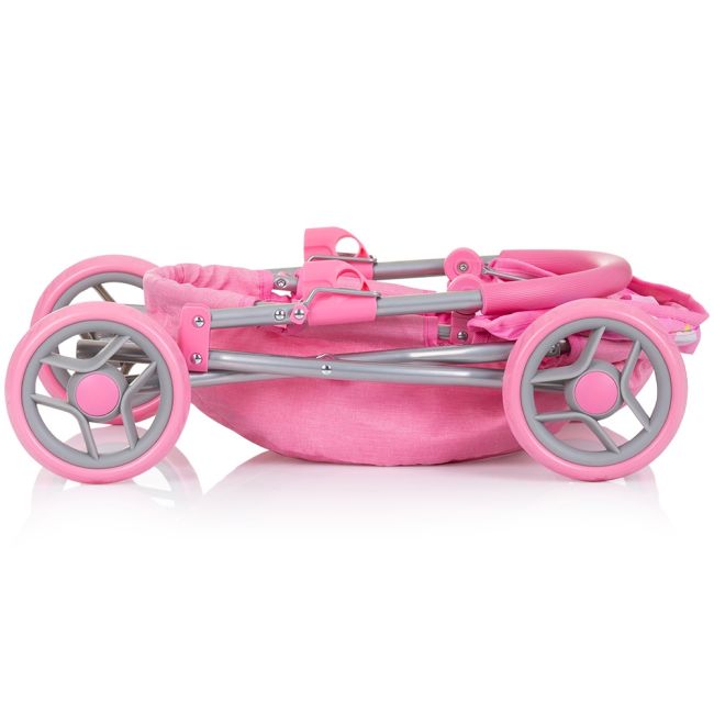 Carucior pentru papusi chipolino daisy hearts hubkzkdz02403he