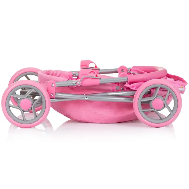 Carucior pentru papusi chipolino daisy hearts hubkzkdz02403he