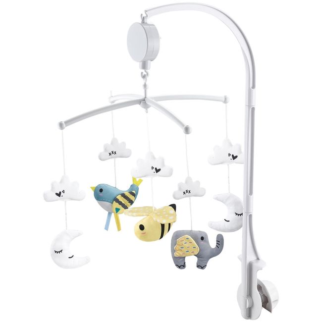 Carusel muzical pentru patut chipolino bee hubmilr02306bee